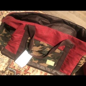 Hex duffle and backpack